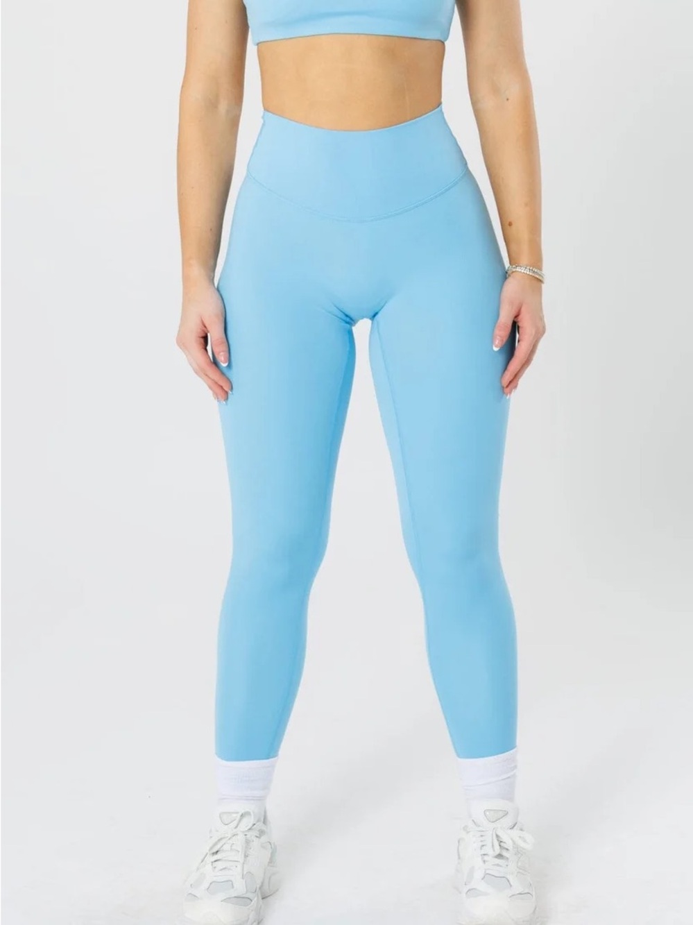 Paragon Fitwear Sky Blue High-Waist Women's Leggings